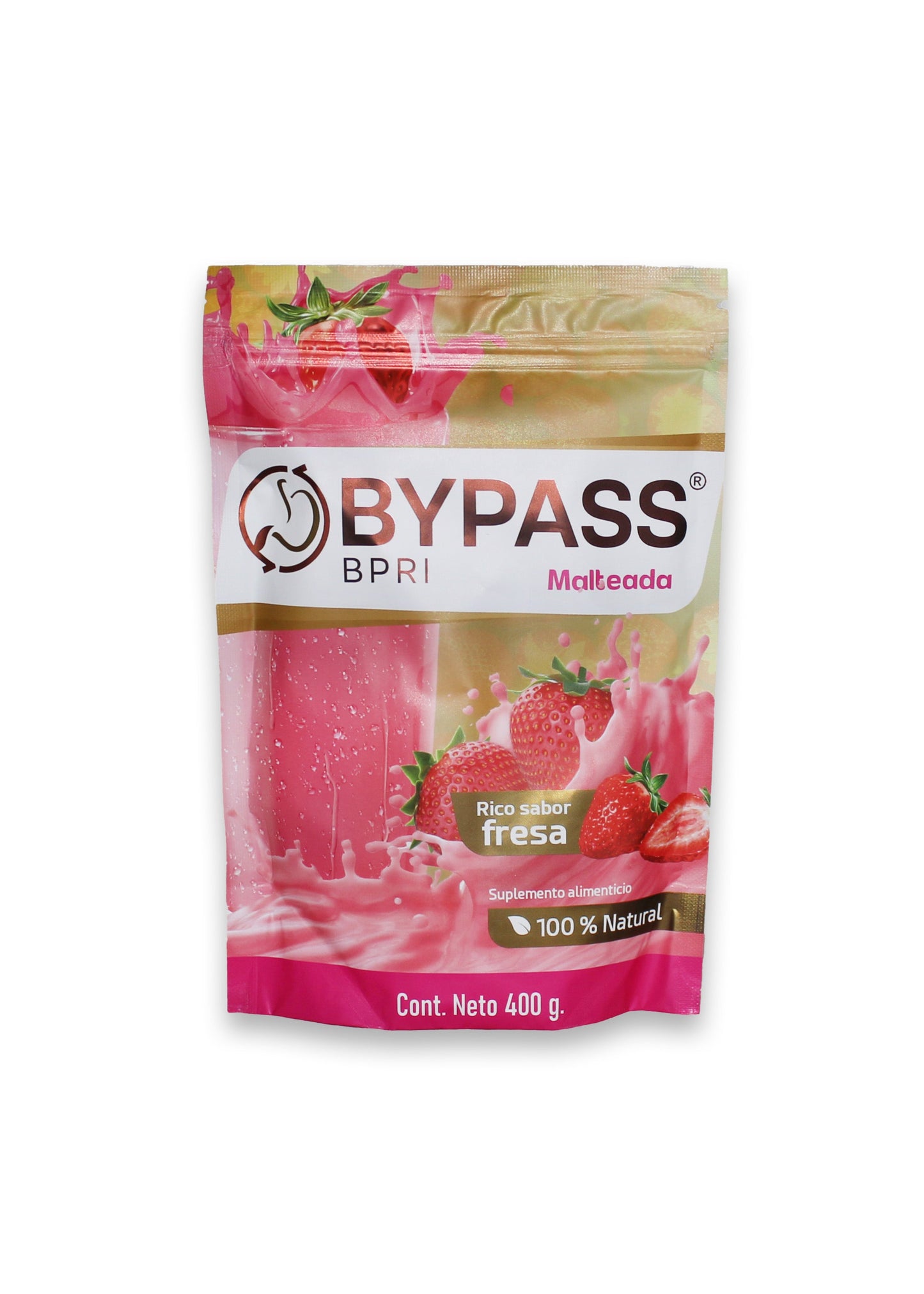 MALTEADA BYPASS SABOR FRESA