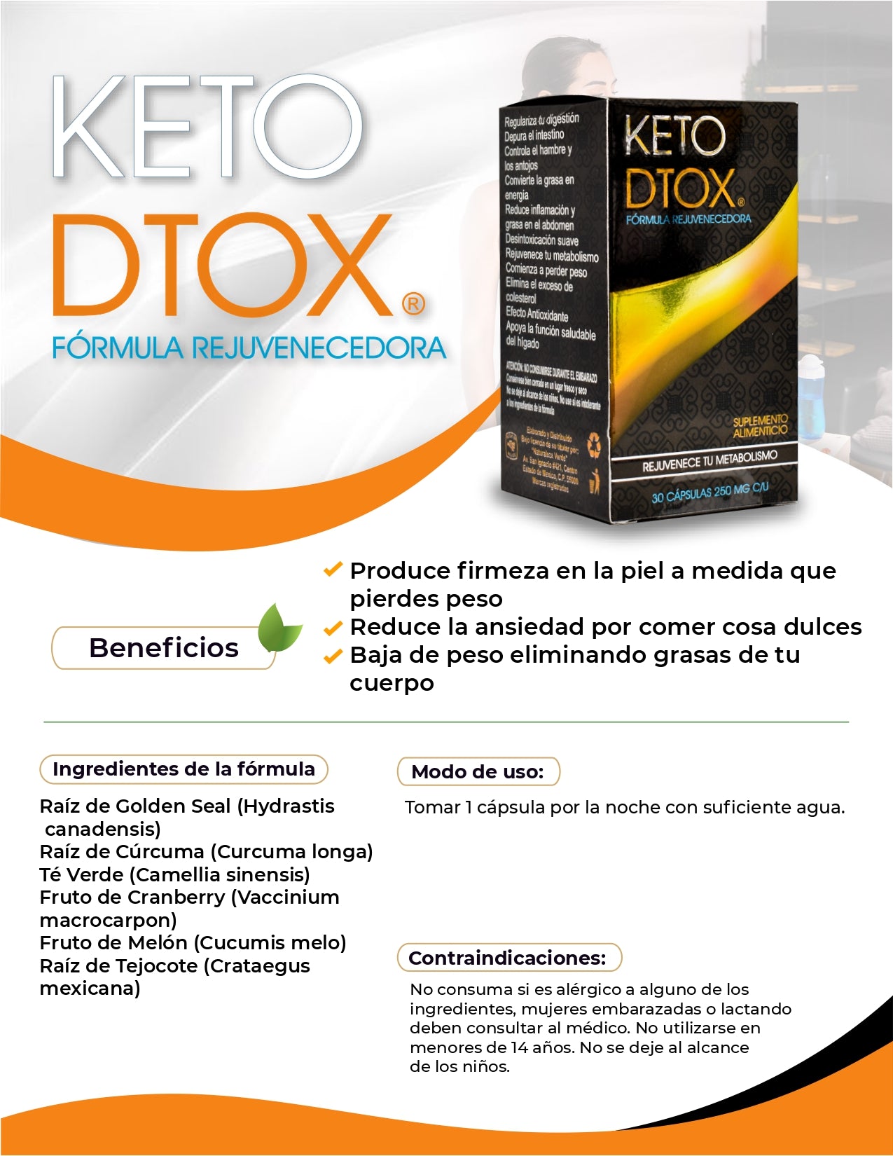 KETO DTOX CAJA DE 30