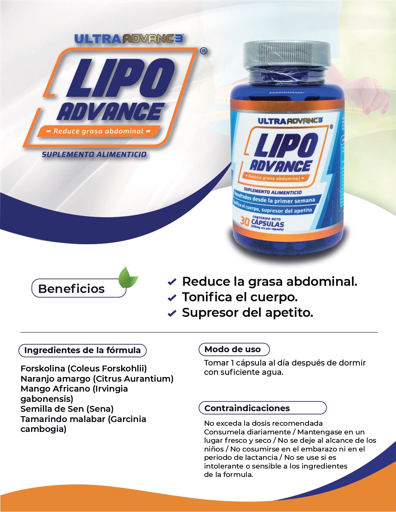 LIPO ADVANCE 30 CAP